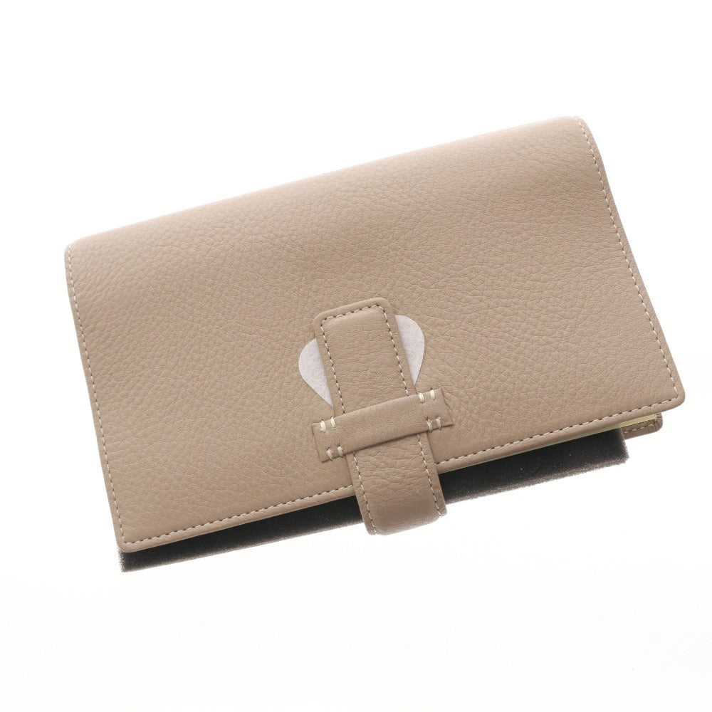 Ashford Sylph B6 System Organizer (7213-061), Bible Size, Leather, Taupe, Beige, for Men and Women, Box Included, Unused