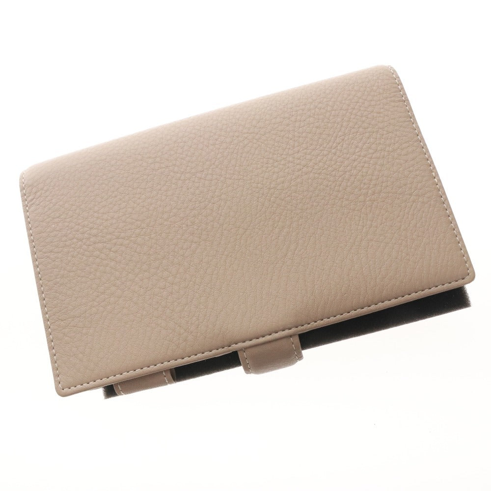 Ashford Sylph B6 System Organizer (7213-061), Bible Size, Leather, Taupe, Beige, for Men and Women, Box Included, Unused