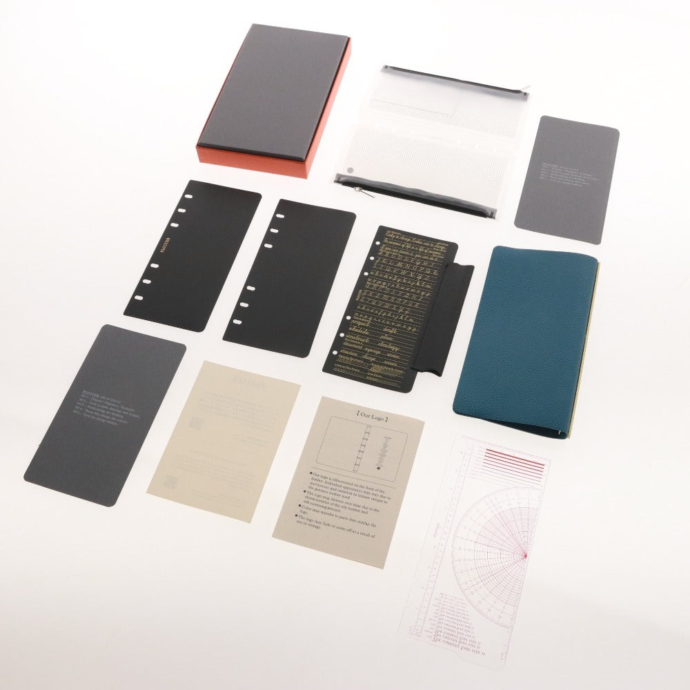 PLOTTER Shrink-wrapped System Organizer 777-16495 Made in Japan Women's Narrow Size Blue Accessories Included Unused