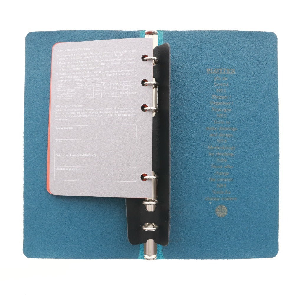 PLOTTER Shrink-wrapped System Organizer 777-16495 Made in Japan Women's Narrow Size Blue Accessories Included Unused