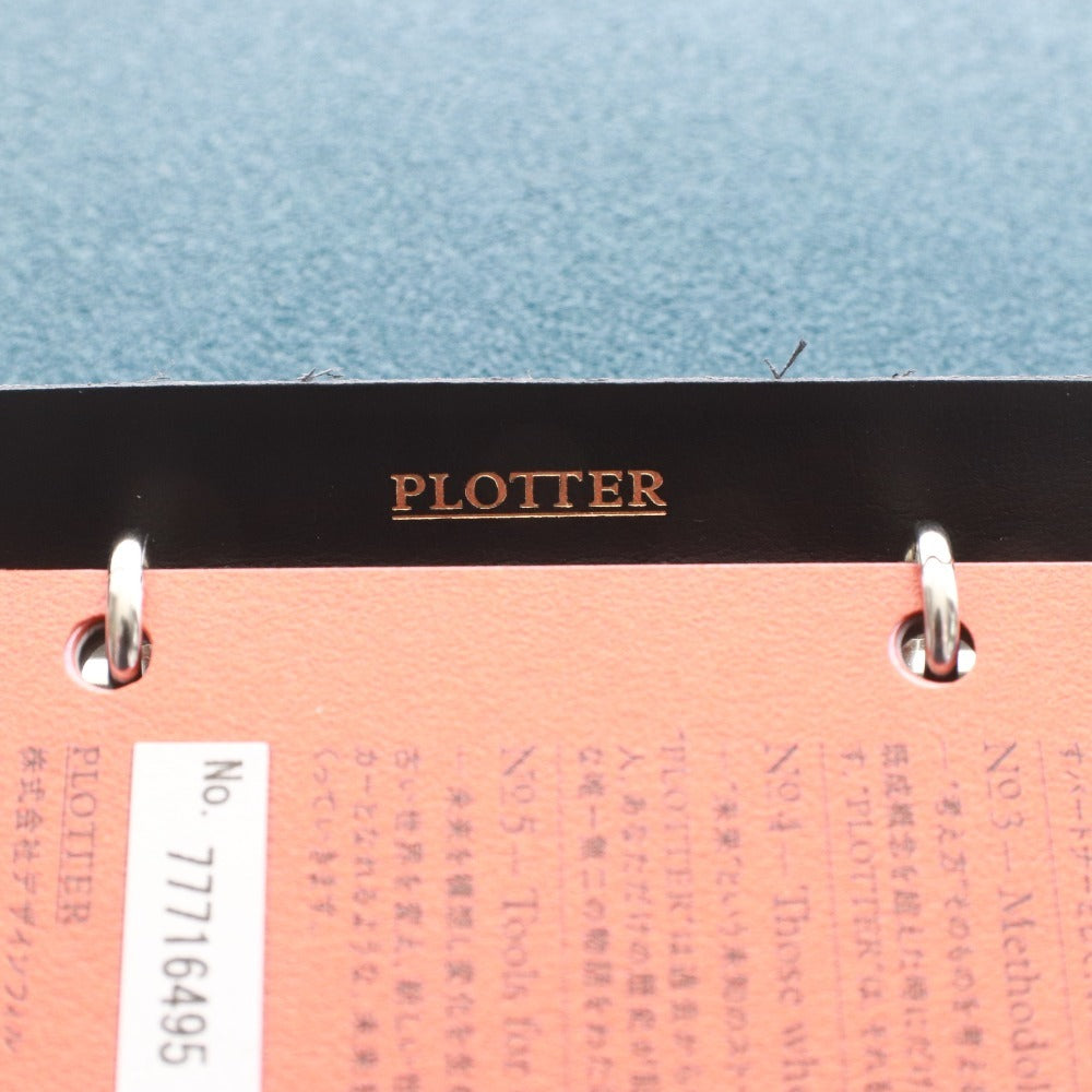 PLOTTER Shrink-wrapped System Organizer 777-16495 Made in Japan Women's Narrow Size Blue Accessories Included Unused