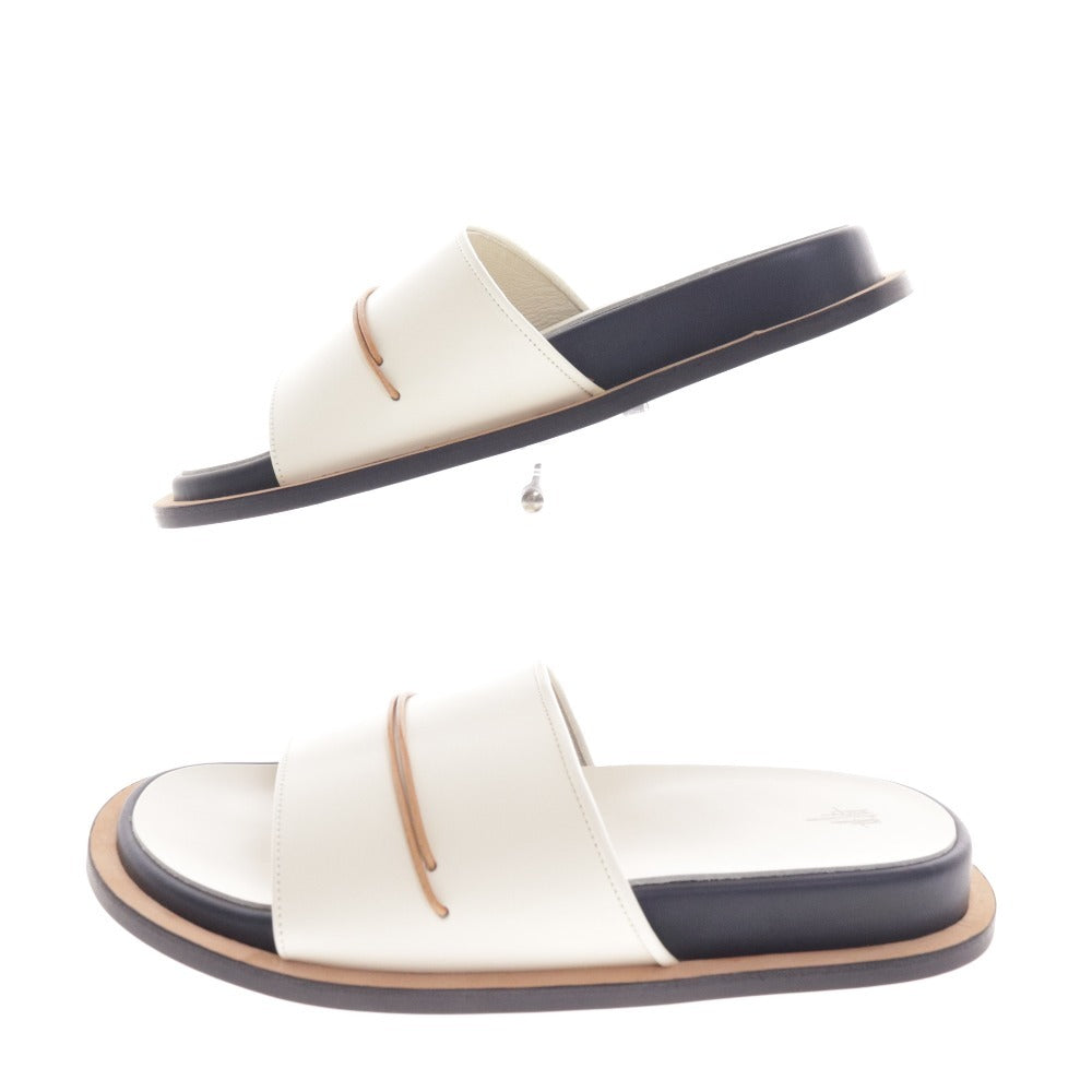 ■ イシュム サンダル レザーサンダル 革靴 靴 日本製 レディース メンズ M 牛革 箱付き