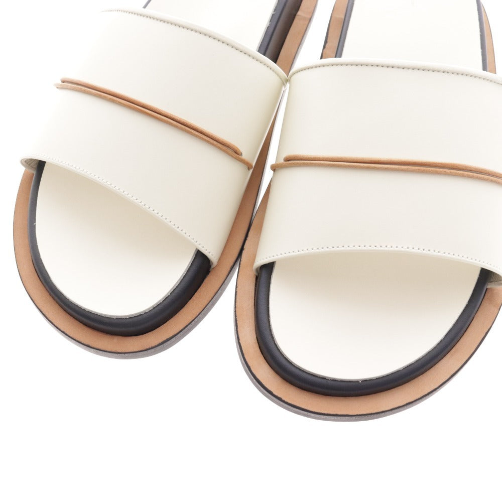 ■ イシュム サンダル レザーサンダル 革靴 靴 日本製 レディース メンズ M 牛革 箱付き