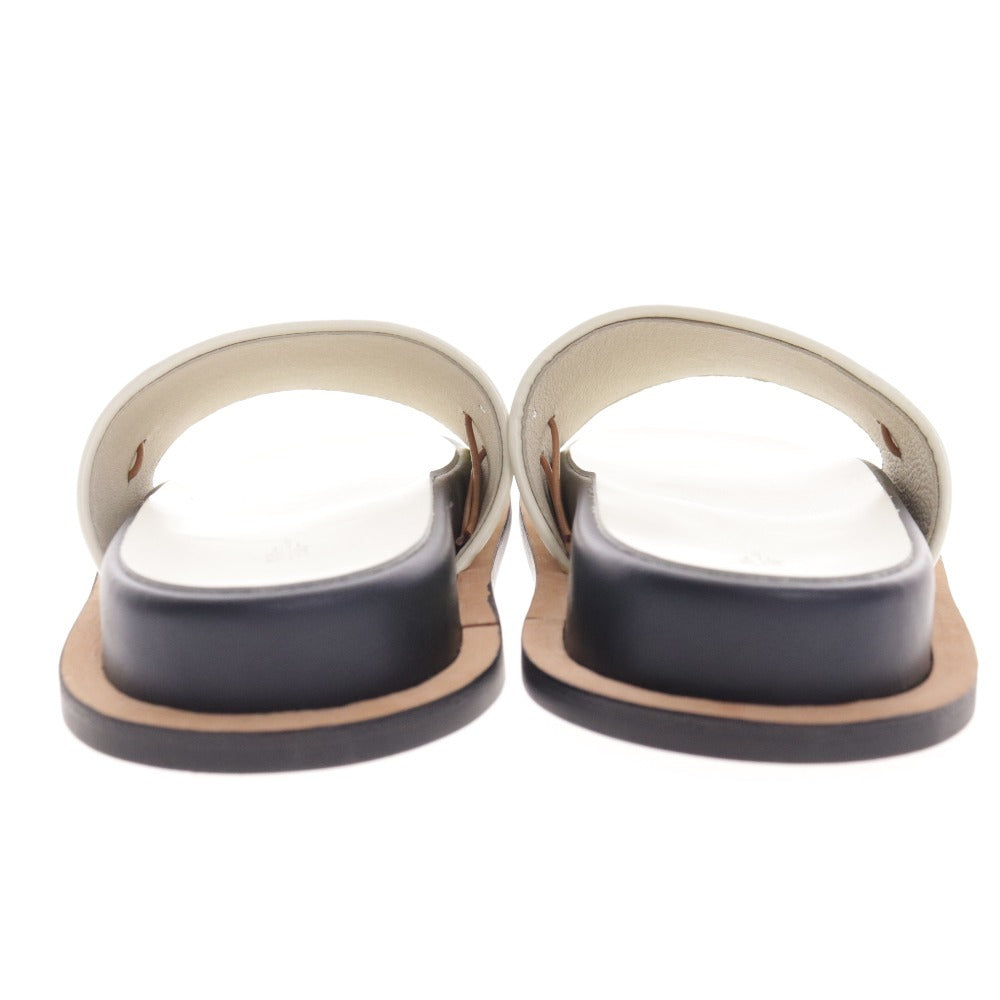 ■ イシュム サンダル レザーサンダル 革靴 靴 日本製 レディース メンズ M 牛革 箱付き