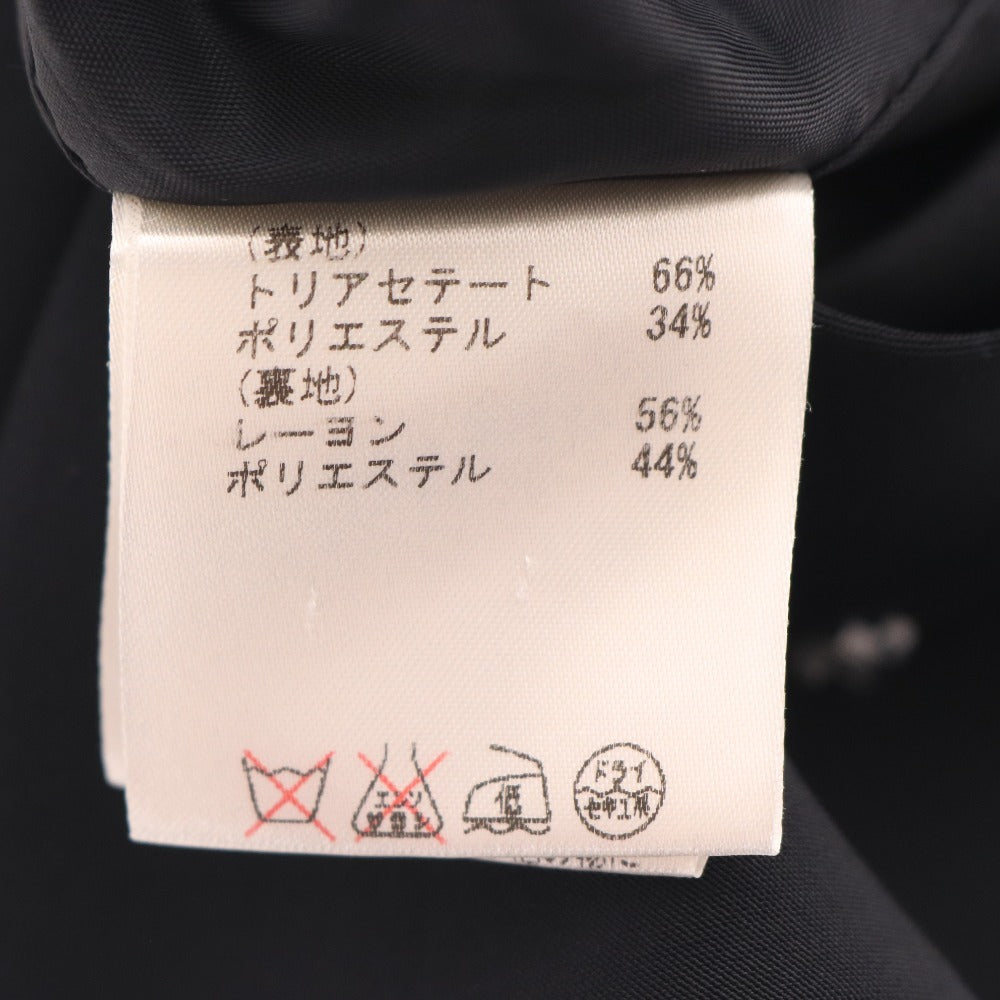 ■ グレースクラス ワンピース ノースリーブ トップス ボトムス ビーズ 刺繍 ひざ丈 レディース 38 ブラック