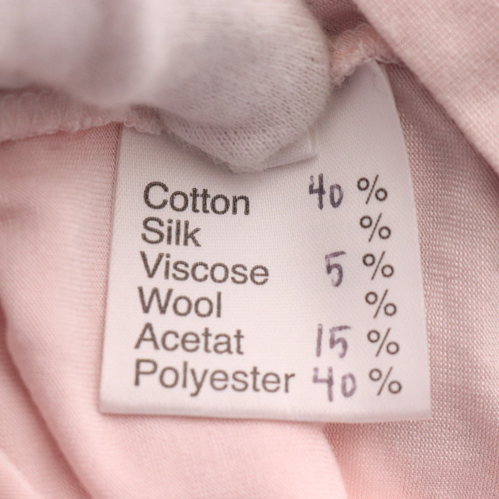 ■ バウムウンドヘルガーデン タンクトップ ノースリーブ トップス ビスチェ リボン スパンコール レディース 38 ピンク ブラック