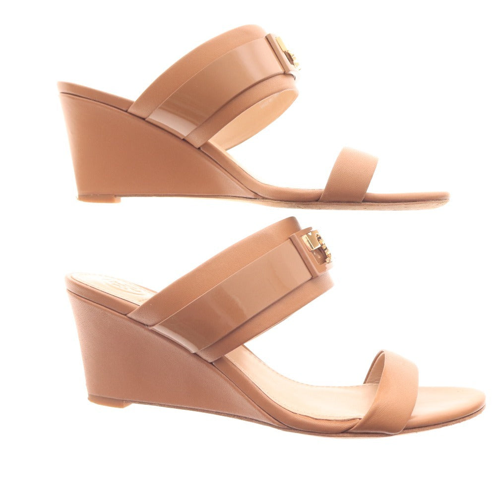 ■ トリーバーチ サンダル 35625 靴 GIGIサンダル ウェッジソール レディース 5 1/2M ライトブラウス 袋付き