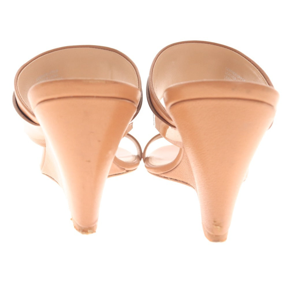 ■ トリーバーチ サンダル 35625 靴 GIGIサンダル ウェッジソール レディース 5 1/2M ライトブラウス 袋付き