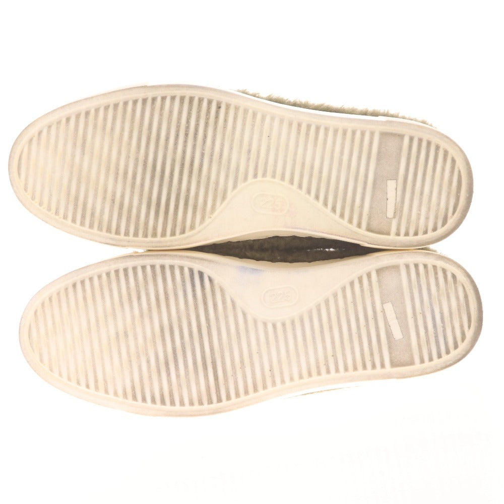 ■ O'HOVE DE MUSEE オーブデミュゼ ローカットスニーカー 靴 シューズ レディース 22.5 カーキ