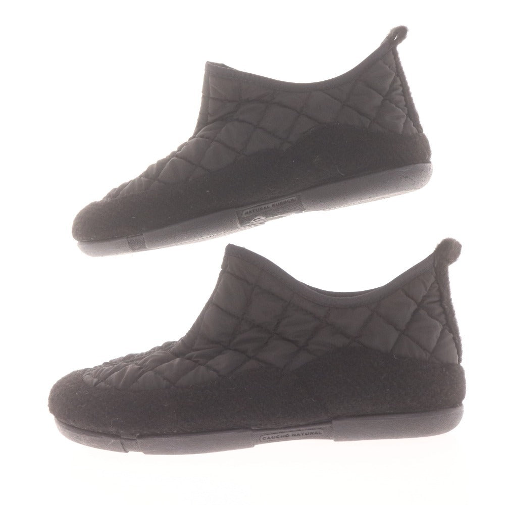 ■ KOYUK コユック キルティングスニーカー 靴 シューズ スリッポン レディース 37 (23.5相当) ブラック