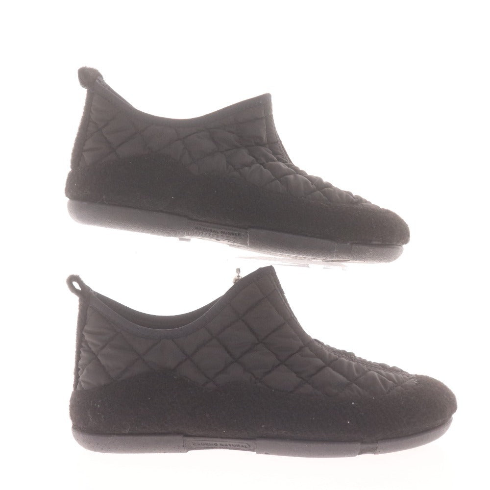 ■ KOYUK コユック キルティングスニーカー 靴 シューズ スリッポン レディース 37 (23.5相当) ブラック