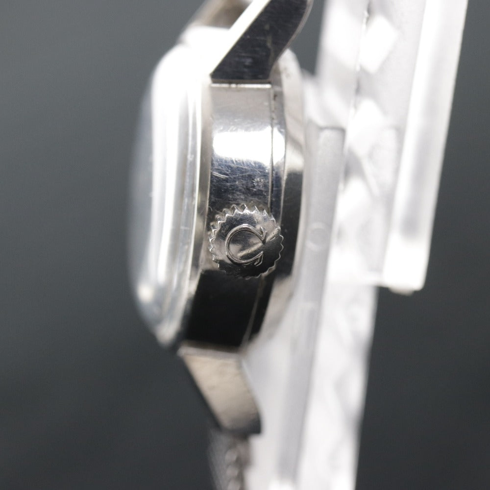 ■ オメガ 腕時計 561.005 レディマティック cal.671 自動巻き SSケース ビンテージ 丸形 3針 26.2g レディース シルバー