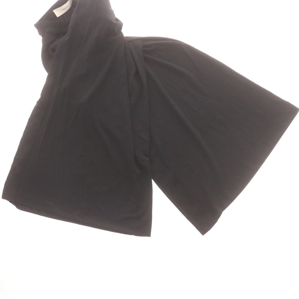 ■ Cyclas Pants Bottoms Side Line Women's Size 34 (equivalent to size 7) Black