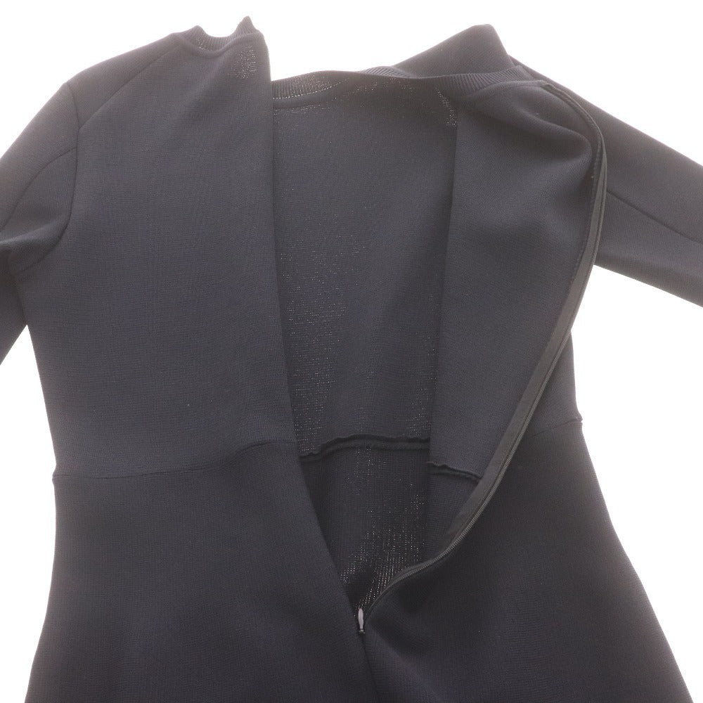 ■ デザインワークス ワンピース 半袖 トップス ボトムス ロング レディース 38 ブラック