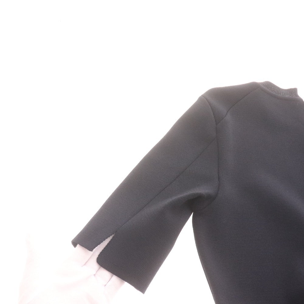 ■ デザインワークス ワンピース 半袖 トップス ボトムス ロング レディース 38 ブラック