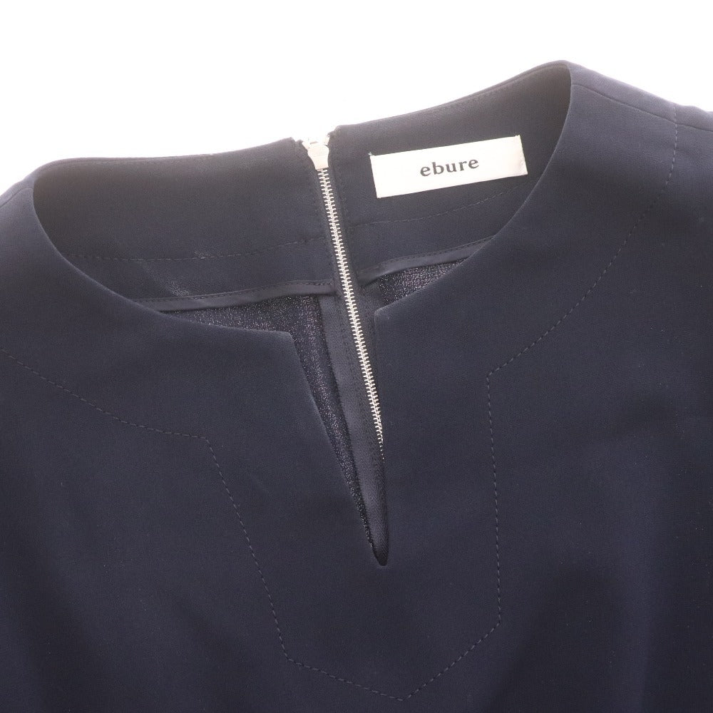 Ebur Dress, Short Sleeve Top and Bottoms, Long Dolman Sleeves, Women's, Size 38, Navy