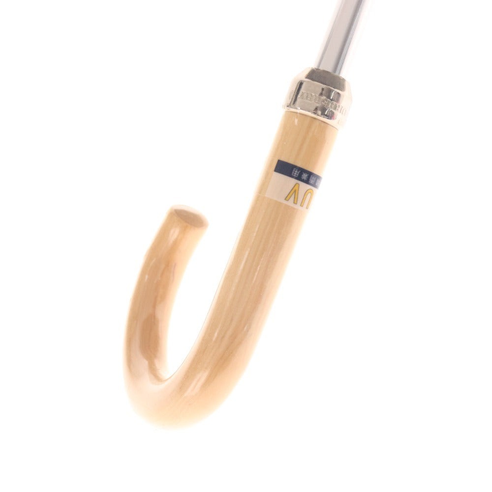 ■ バーバリー 日傘 傘 チェック ロゴ フリル レディース 47cm ブラック