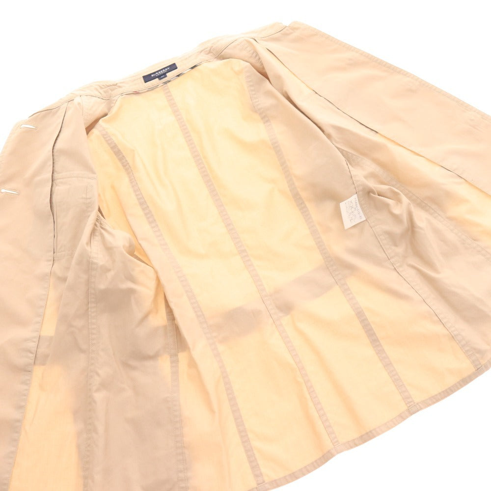 ■ バーバリー ロンドン シャツジャケット 7分袖 アウター トップス ベルト レディース 40 ベージュ
