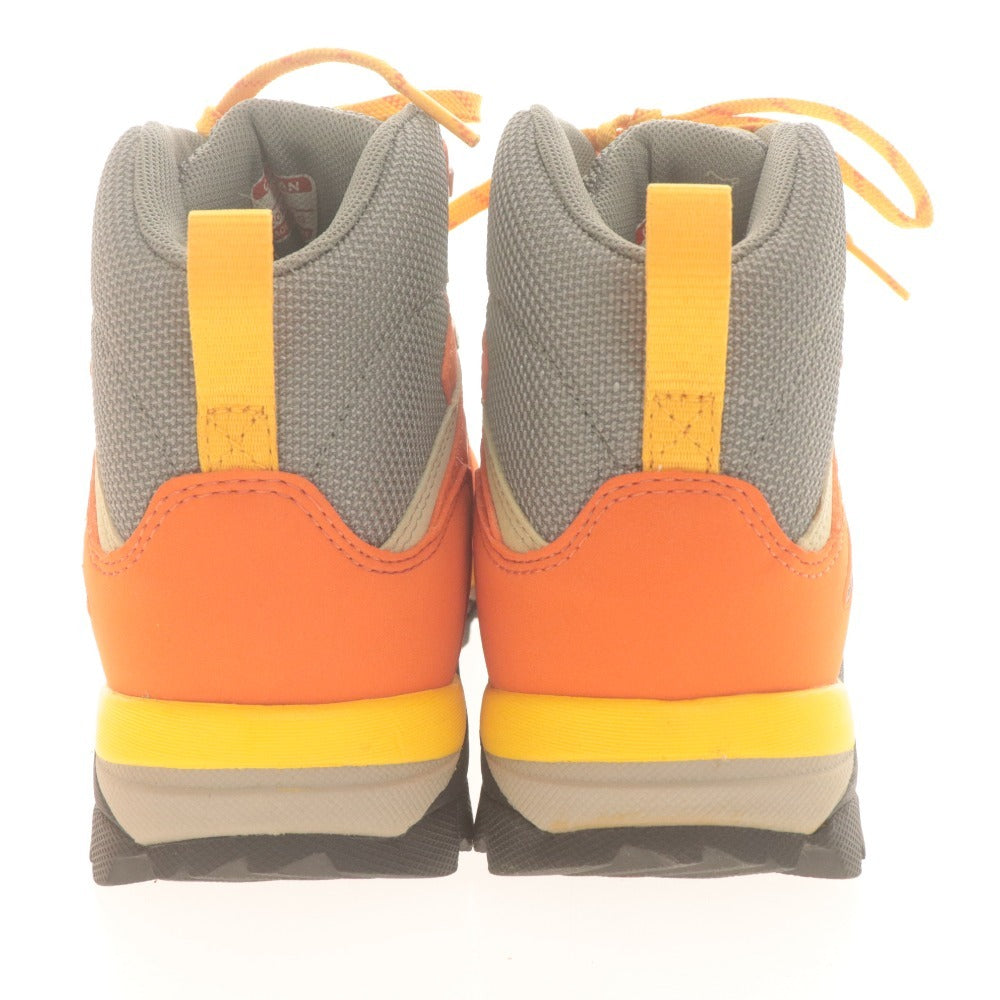 ■ キャラバン トレッキングシューズ 0010402 C4-02 靴 レディース 22.5cm EE オレンジ 箱付き