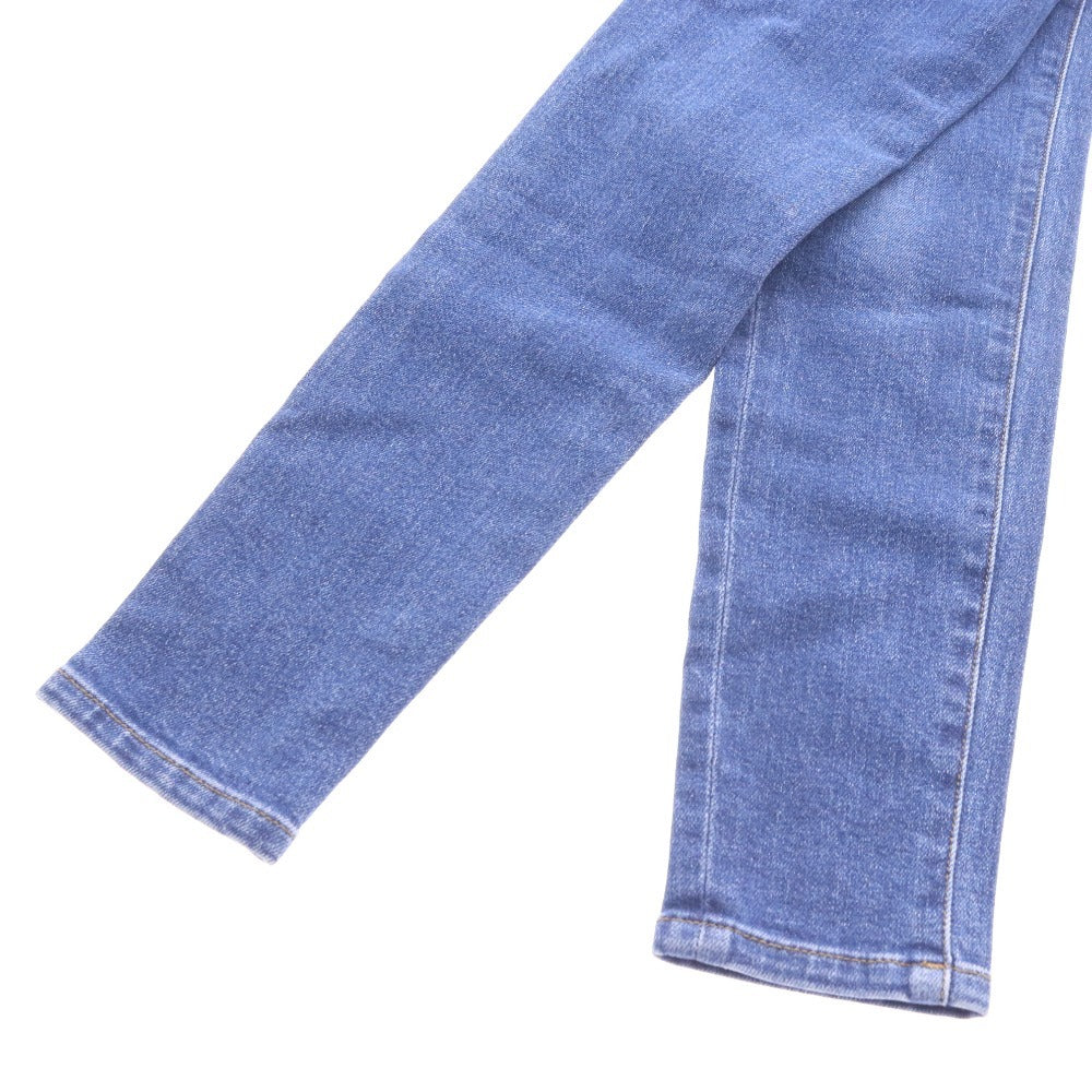 ■ ハーリップトゥ ジーンズ スキニーデニム 1212303013 ボトムス フルレングス ハイウエスト レディース 23 ブルー タグ付き 未使用