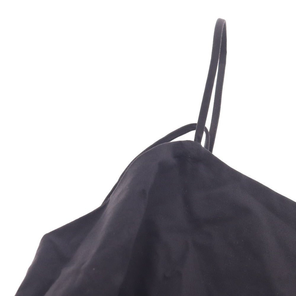 ■ オーガニックスナイデル ロングワンピース ノースリーブ トップス ボトムス ギャザー レディース 0 ブラック