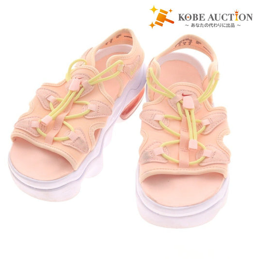 ■ ナイキ エアマックスココ サンダル 靴 スポーツサンダル 厚底 カジュアル レディース 24 ピンクベージュ