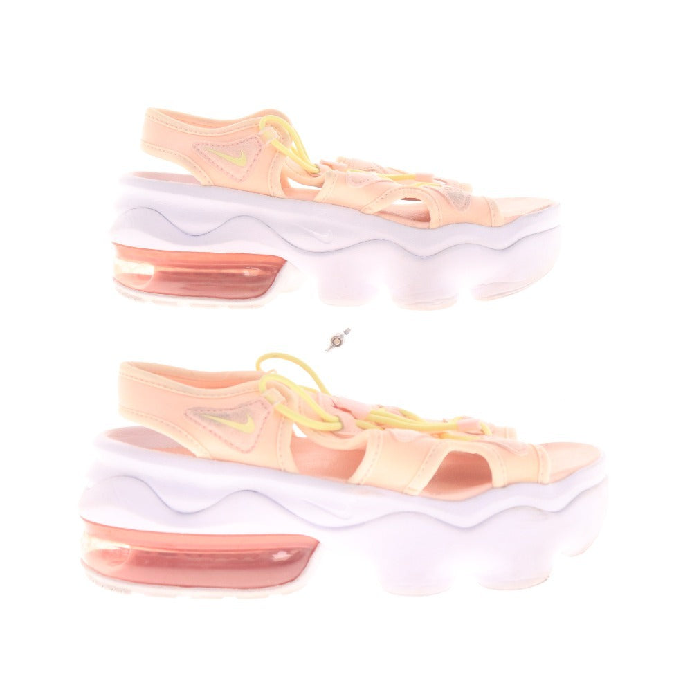 ■ Nike Air Max Coco Sandals, Women's Size 24, Pink Beige, Platform Sandals, Casual Style