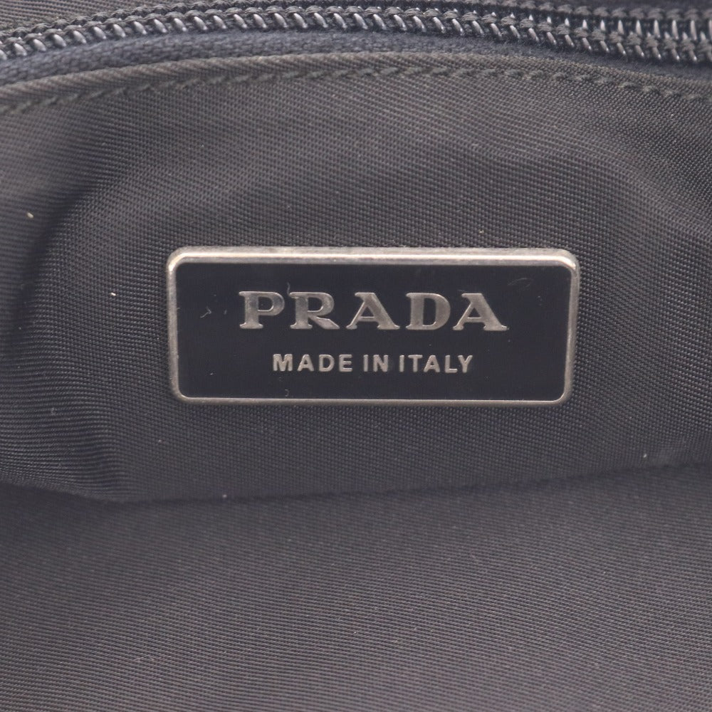 ■ Prada tote bag, shoulder bag, business bag, bag, logo, men's, black, accessories included