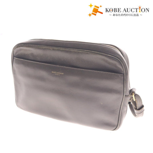 ■ サンローラン セカンドバッグ クラッチバッグ 鞄 メンズ グレー