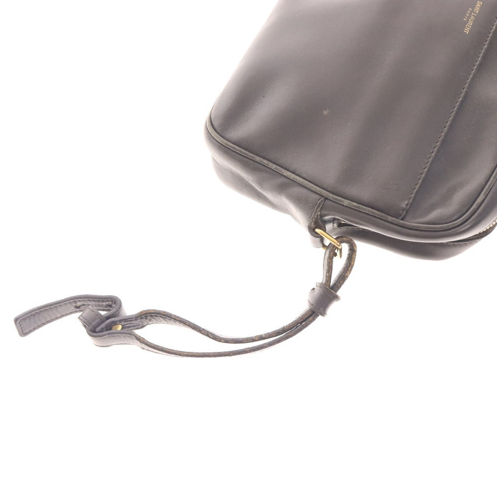 ■ サンローラン セカンドバッグ クラッチバッグ 鞄 メンズ グレー
