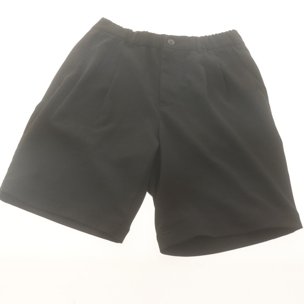 ■ ウップス OOPS パンツ ショート ハーフ タック アーバンリサーチ ゴルフ メンズ M ブラック