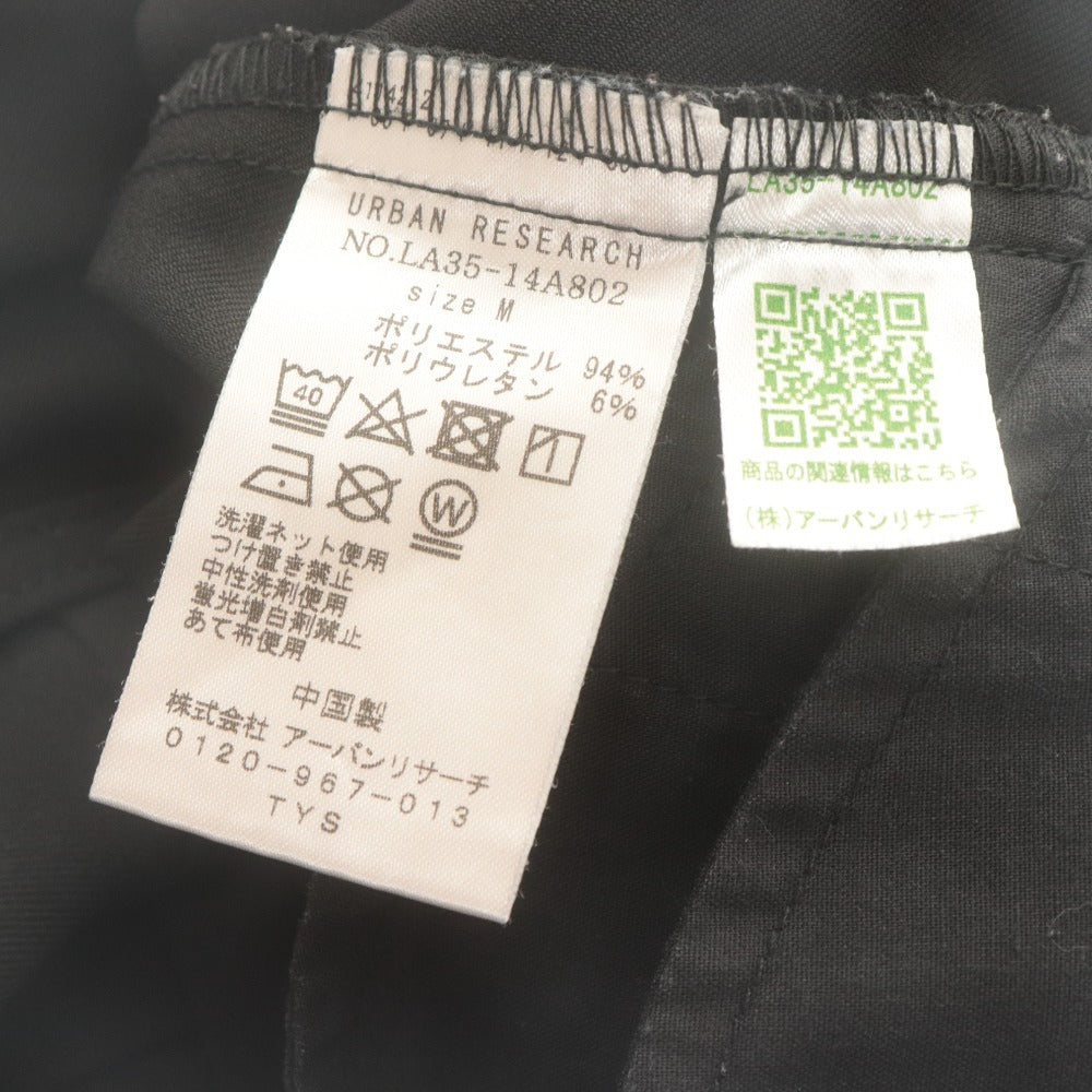 ■ ウップス OOPS パンツ ショート ハーフ タック アーバンリサーチ ゴルフ メンズ M ブラック