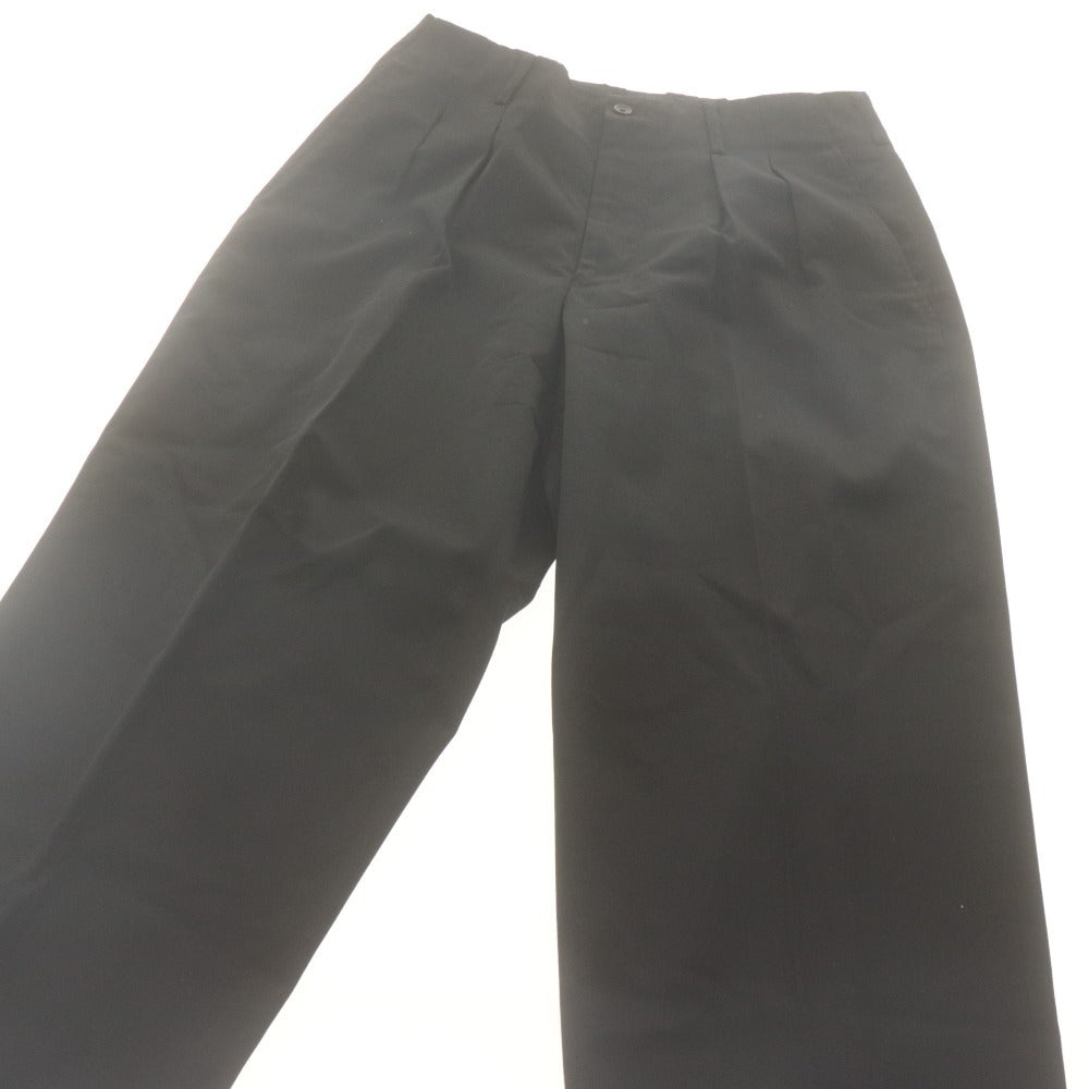 ■ ヨウジヤマモト コスチューム ド オム COSTUME D'HOMME パンツ テーパード タック ワイド メンズ 3 （M～L相当）ブラック