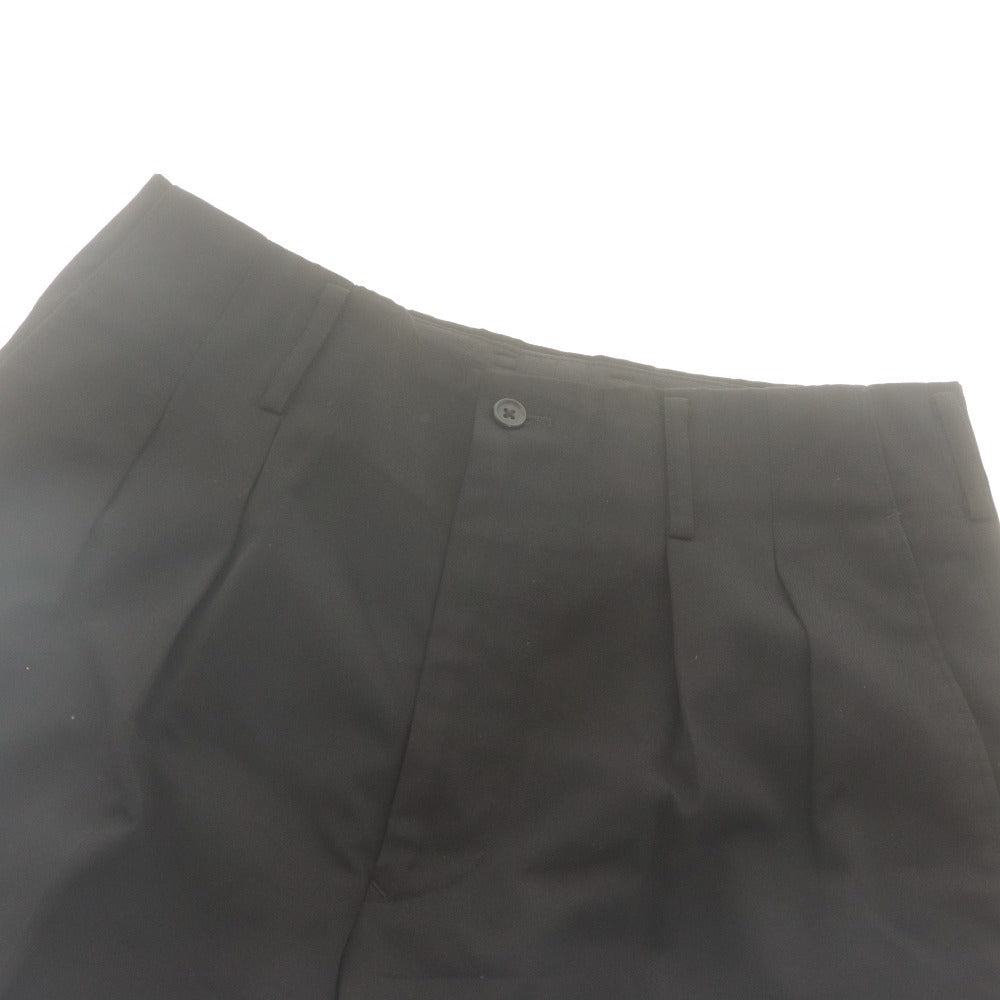 ■ ヨウジヤマモト コスチューム ド オム COSTUME D'HOMME パンツ テーパード タック ワイド メンズ 3 （M～L相当）ブラック