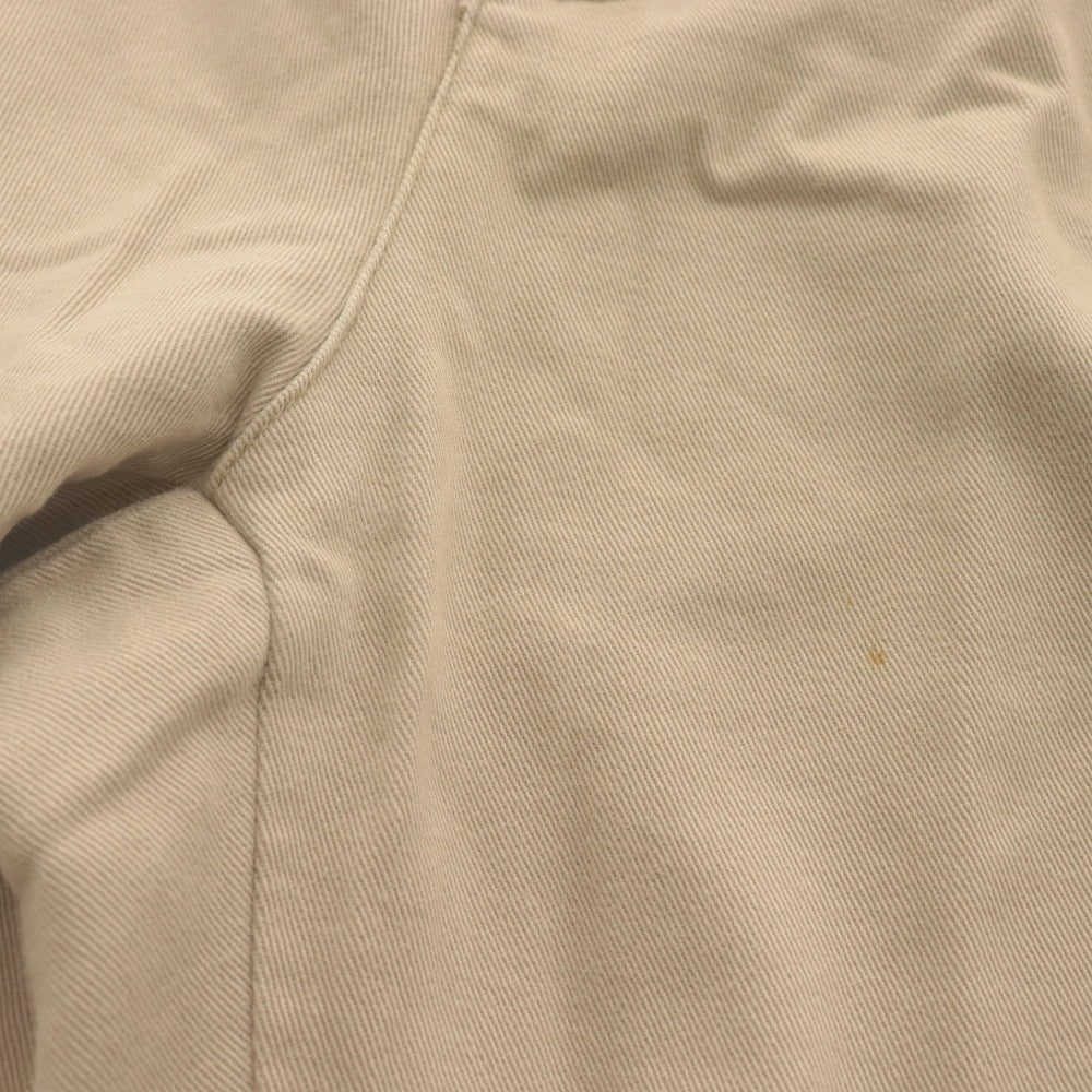 ■ ポロラルフローレン POLO RALPH LAUREN パンツ ボトムス テーパード タック チノパン センタープレス メンズ 36×32(XL相当） ベージュ