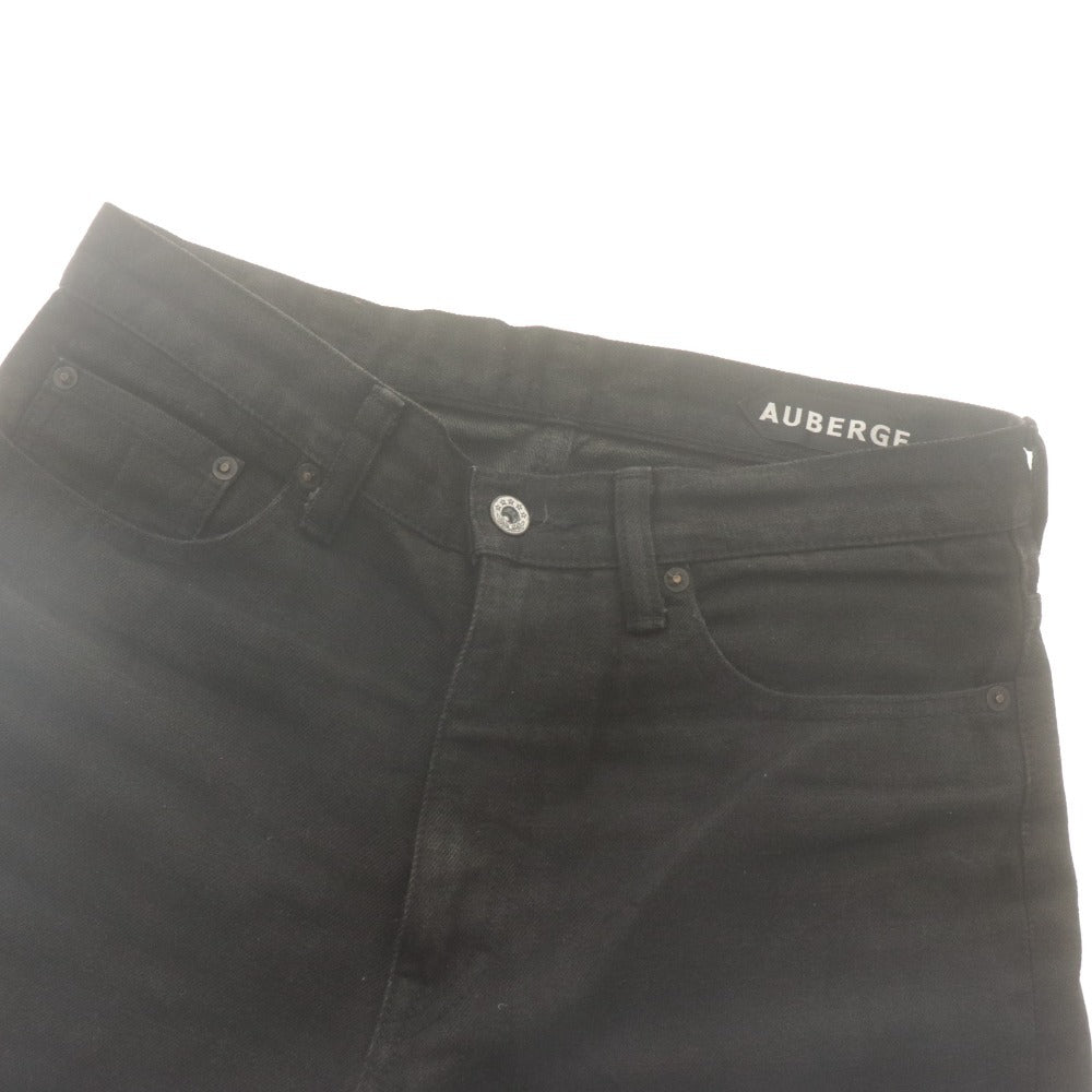■ オーベルジュ AJBERGE デニムパンツ ジーンズ ブラックデニム 日本製 メンズ 40(M相当）ブラック