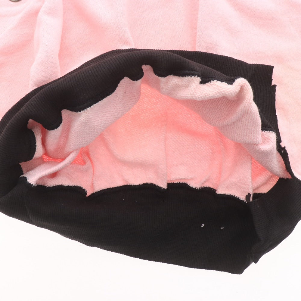 ■ Mazdaspeed JUN Sweatshirt Long Sleeve Top Plain Crew Neck Women Pink Black Unused