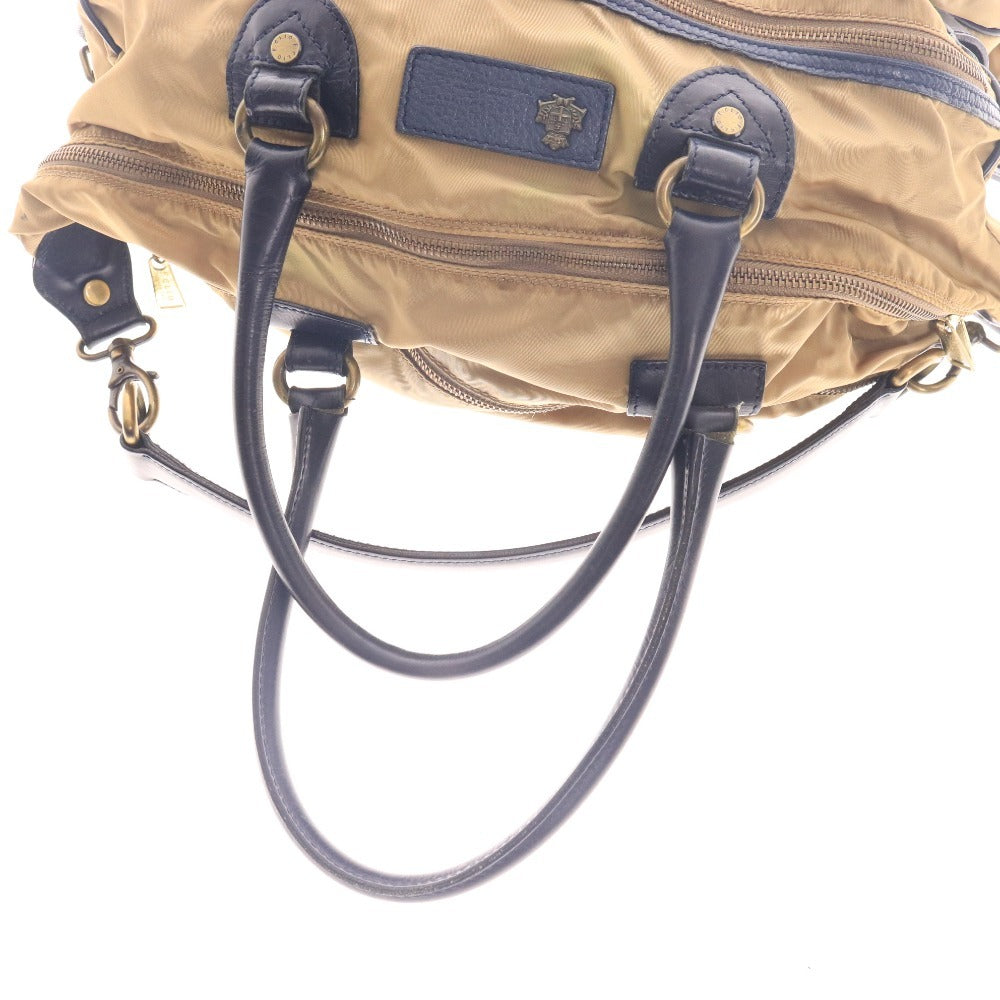 ■ F.CLIO エフクリオ トートバッグ ショルダーバッグ 2way MILANO 1983 鞄 イタリア製 レディース ライトブラウン