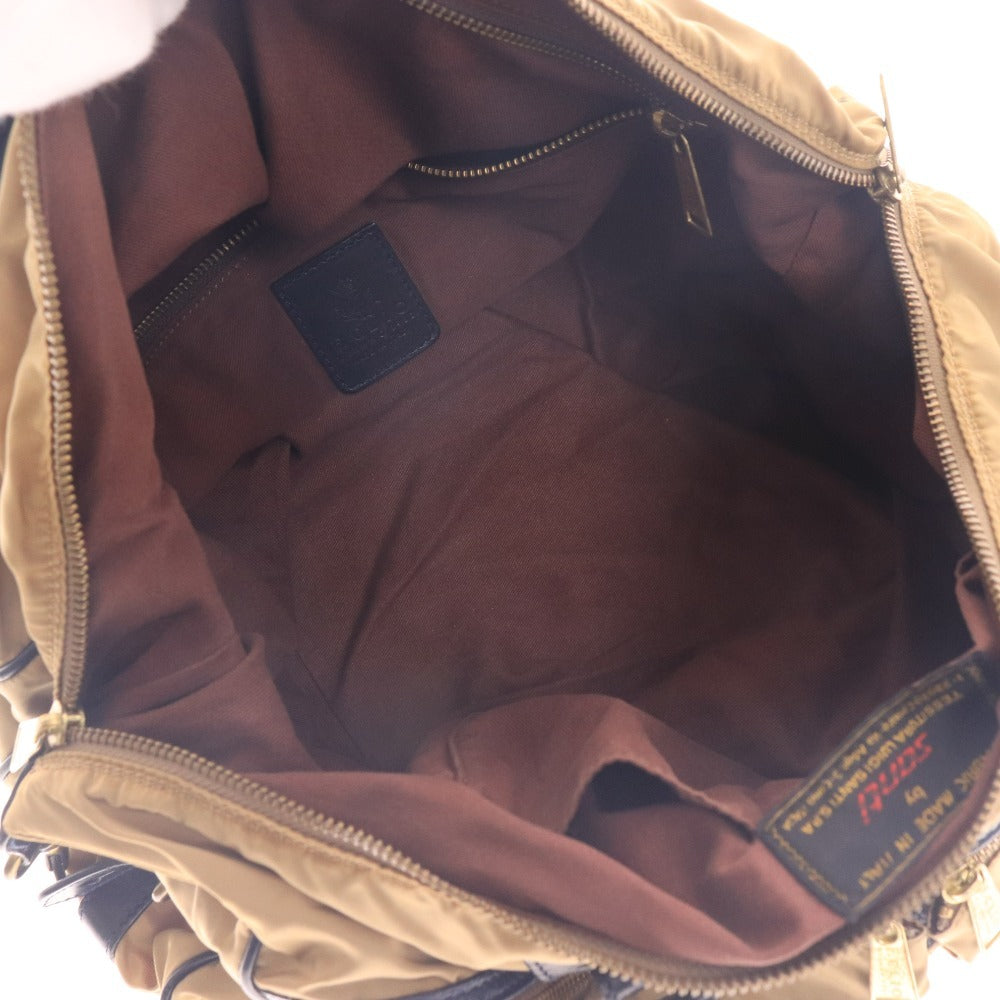 ■ F.CLIO エフクリオ トートバッグ ショルダーバッグ 2way MILANO 1983 鞄 イタリア製 レディース ライトブラウン