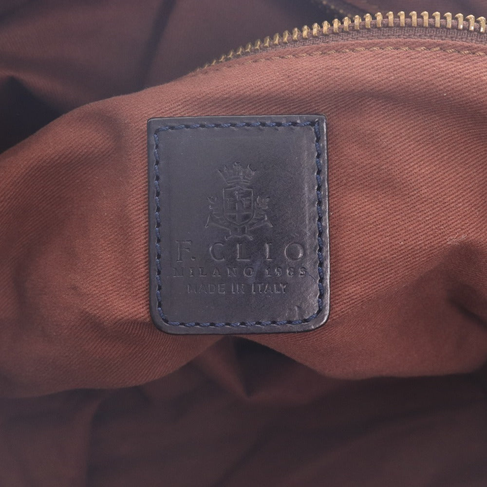 ■ F.CLIO エフクリオ トートバッグ ショルダーバッグ 2way MILANO 1983 鞄 イタリア製 レディース ライトブラウン
