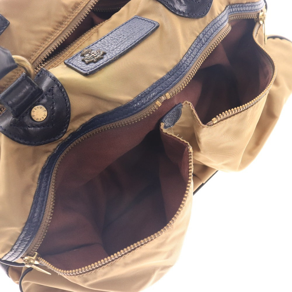 ■ F.CLIO エフクリオ トートバッグ ショルダーバッグ 2way MILANO 1983 鞄 イタリア製 レディース ライトブラウン