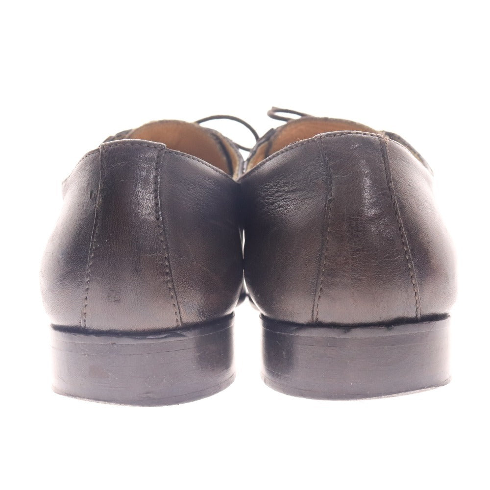 ■ MaurizioB マウリツィオ ビジネスシューズ レザーシューズ 革靴 イタリア製 メンズ 40 25.0cm相当ブラック