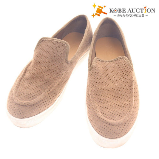 ■ ZARA ザラ スニーカー シューズ 2650/920/102 640 スリッポン 靴 メンズ 40 25.0cm相当 ライトブラウン
