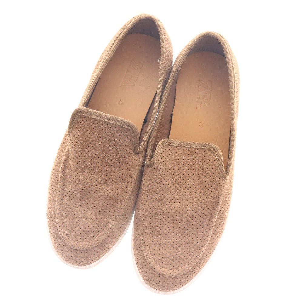 ■ ZARA ザラ スニーカー シューズ 2650/920/102 640 スリッポン 靴 メンズ 40 25.0cm相当 ライトブラウン