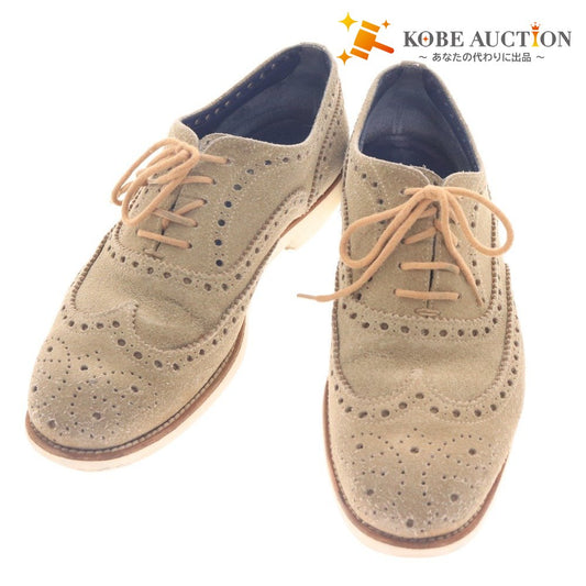 ■ Lanciotti de' Verzi ランチョッティ デ ヴェルジ スニーカー 3001 スエード 革靴 イタリア製 メンズ 6 26.0cm相当 カーキグレー