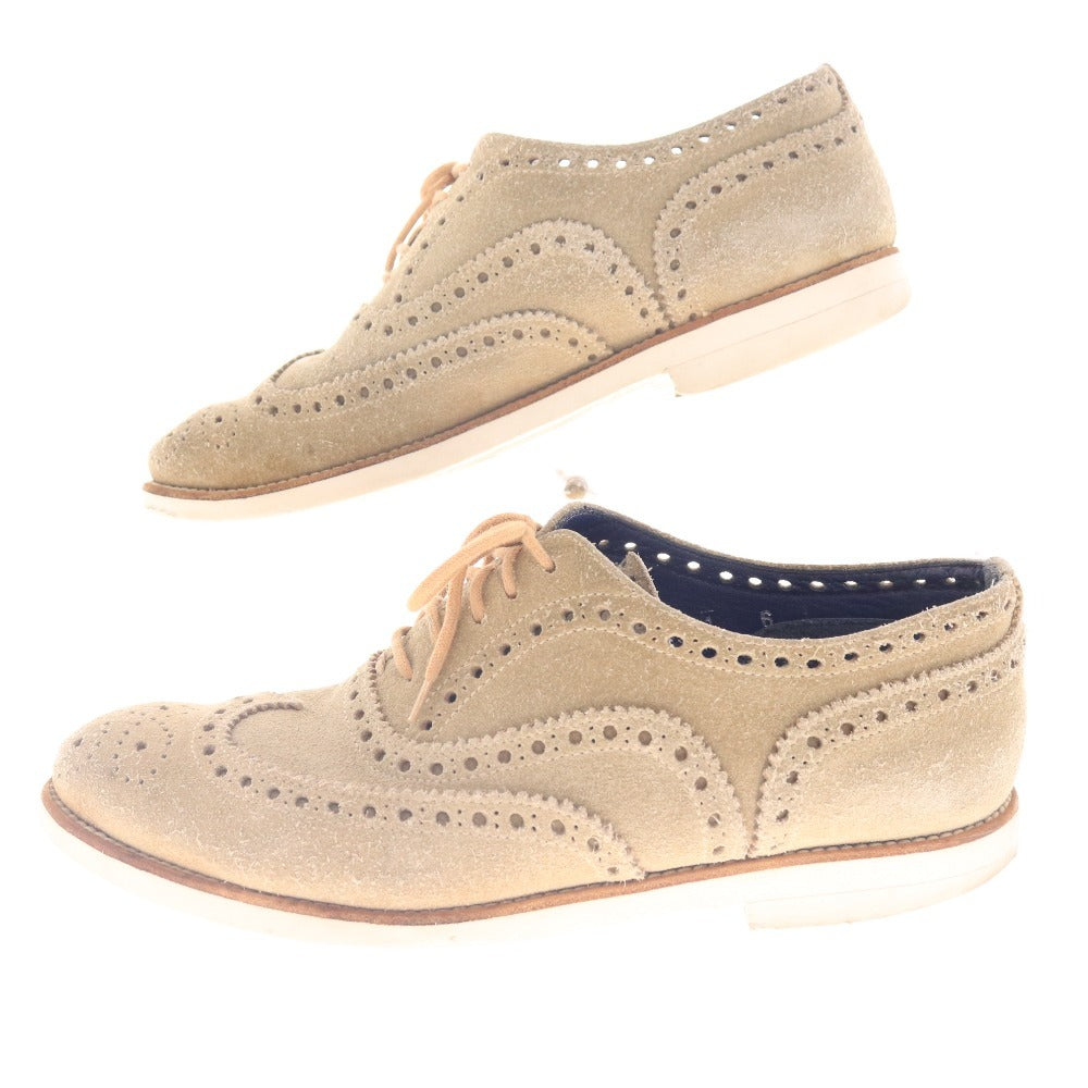 ■ Lanciotti de' Verzi ランチョッティ デ ヴェルジ スニーカー 3001 スエード 革靴 イタリア製 メンズ 6 26.0cm相当 カーキグレー