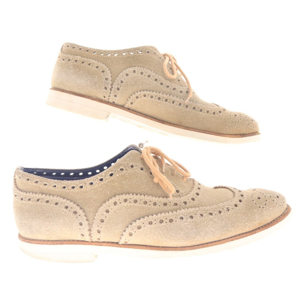 ■ Lanciotti de' Verzi ランチョッティ デ ヴェルジ スニーカー 3001 スエード 革靴 イタリア製 メンズ 6 26.0cm相当 カーキグレー