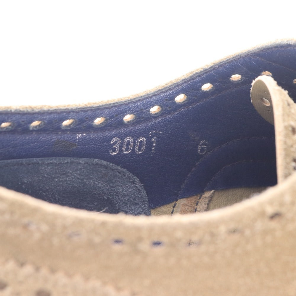 ■ Lanciotti de' Verzi ランチョッティ デ ヴェルジ スニーカー 3001 スエード 革靴 イタリア製 メンズ 6 26.0cm相当 カーキグレー