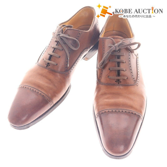 ■ Soffice&Solid ソフィスアンドソリッド ドレスシューズ S 501 レザー 革靴 ストレートチップ 日本製 メンズ 7 1/2 25.5cm相当 ブラウン