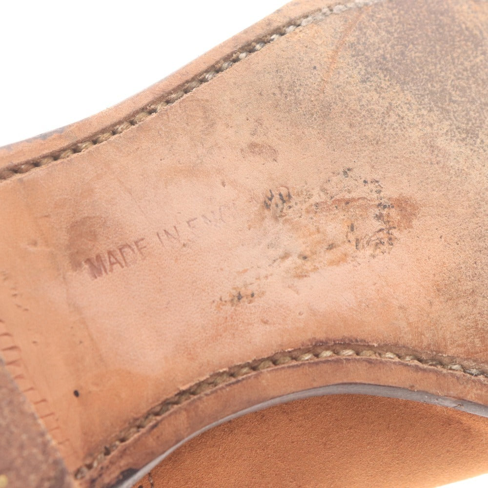 ■ バーニーズニューヨーク レースアップシューズ 靴 ビジネスシューズ スエード メンズ 8E（24.5-25.0cm相当）ブラウン